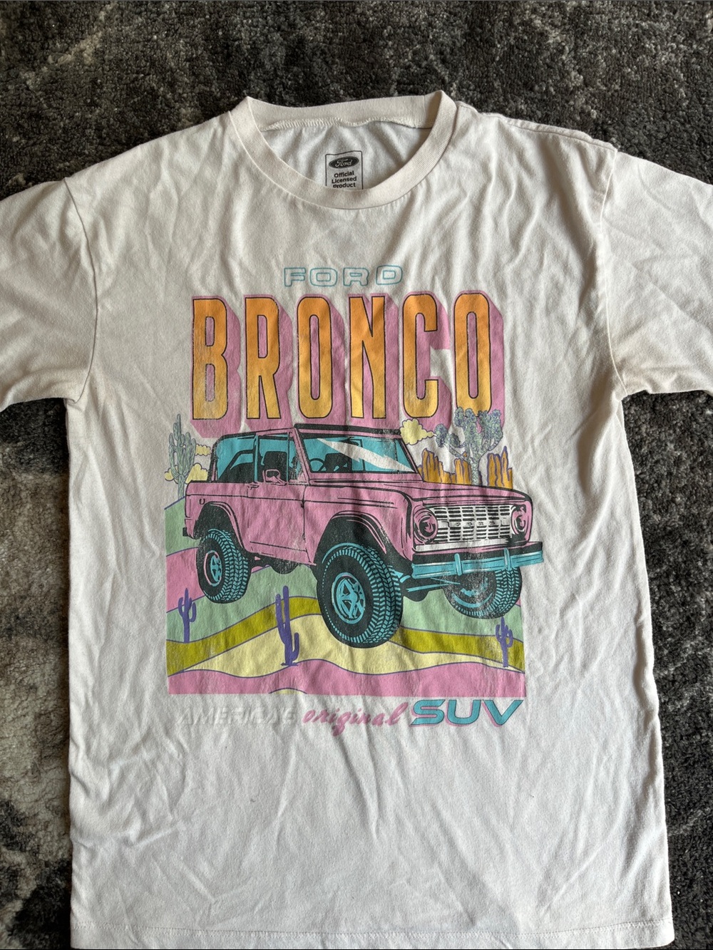 Vintage Ford Bronco Womens Graphic Tee